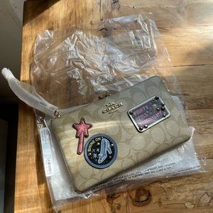 Cinderella coach wristlet